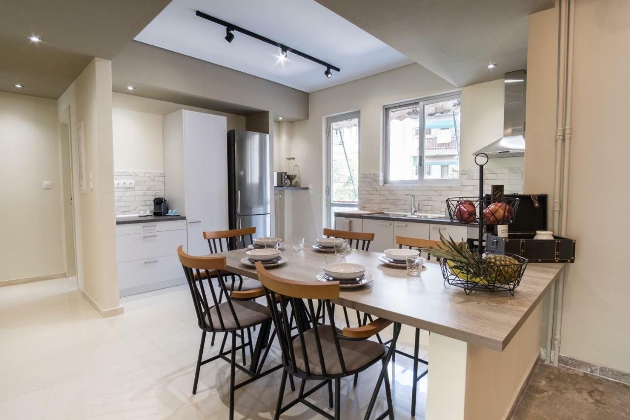 Comfy Apartment Of 104 M² Near Metro! Atenas Exterior foto